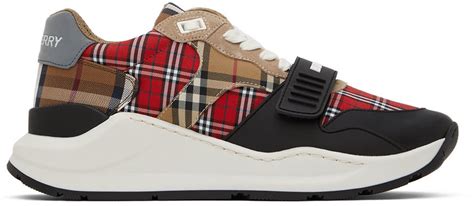 burberry red sneaker|Burberry sneakers dam.